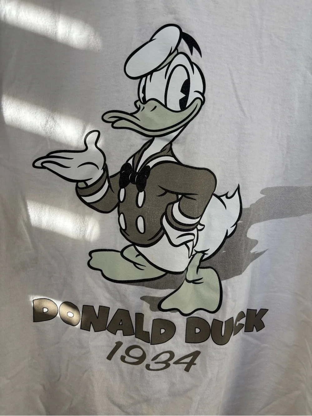 Vintage 1934 Donald Duck T-Shirt – Florida Color Back Graphic.
